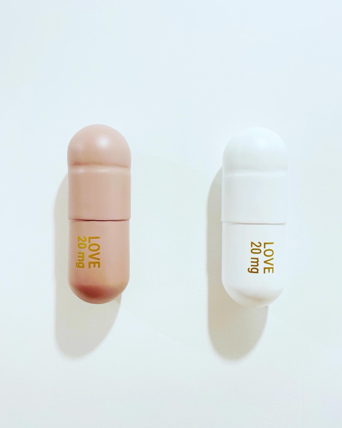Ceramic Love Pill - Matte White