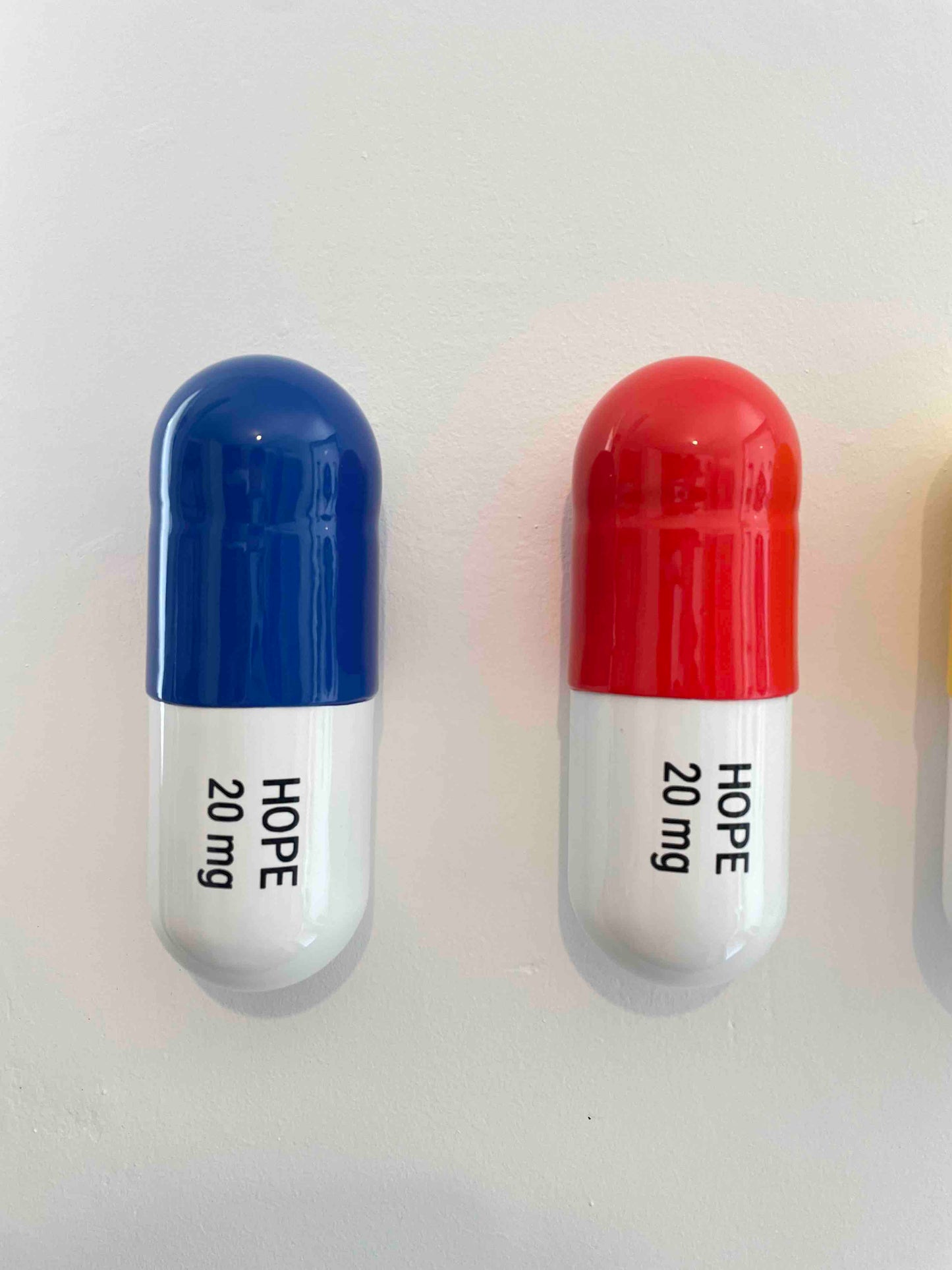 Hope pill Set - Orange, blue and yellow