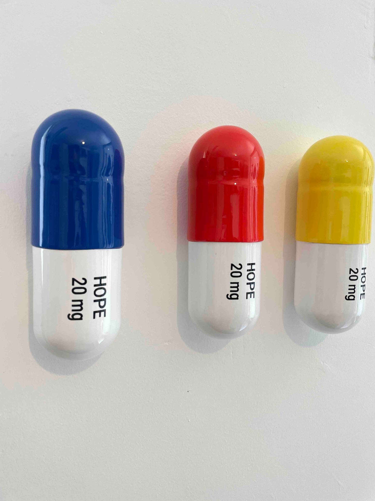 Hope pill Set - Orange, blue and yellow