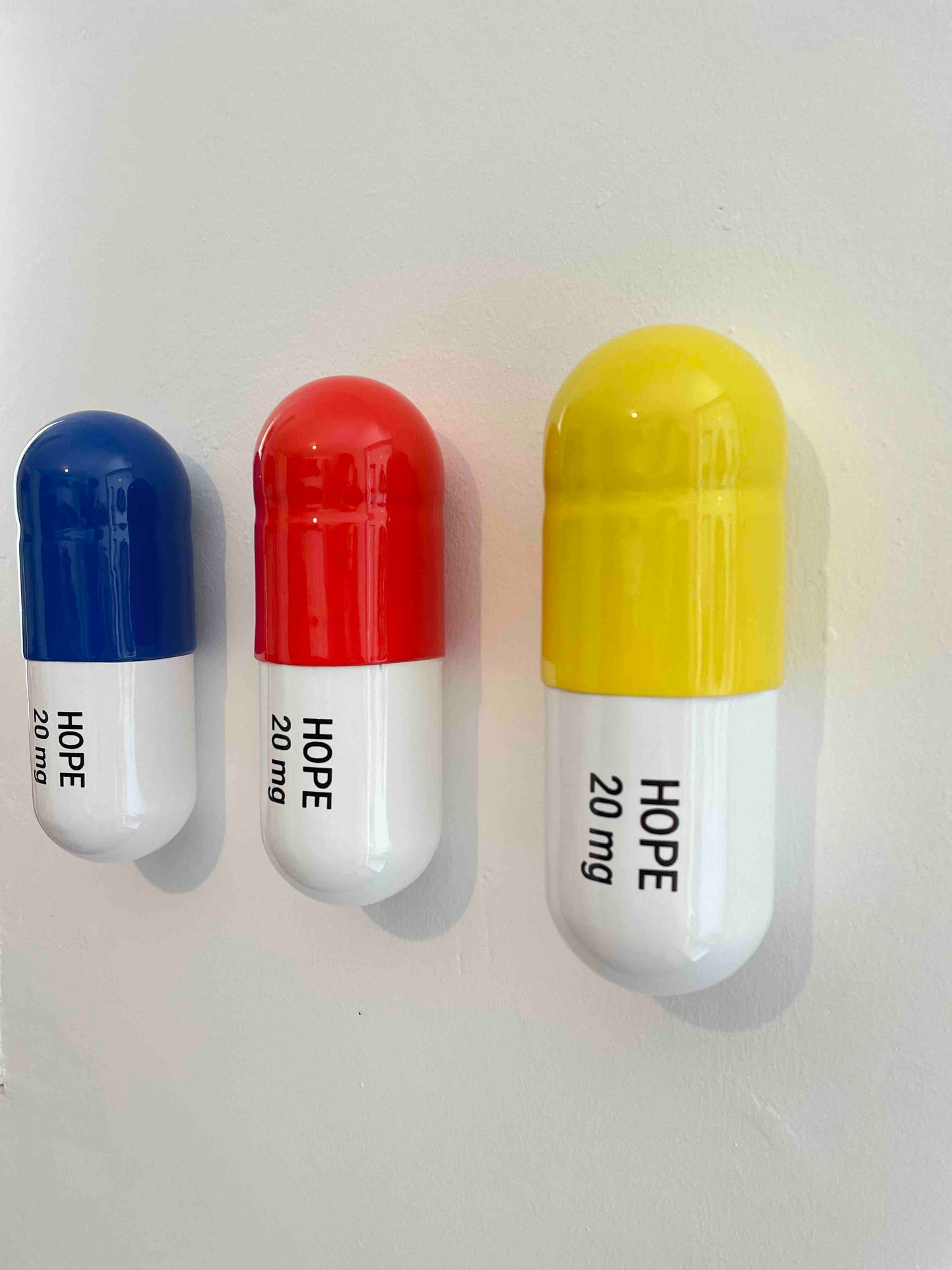 Hope pill Set - Orange, blue and yellow