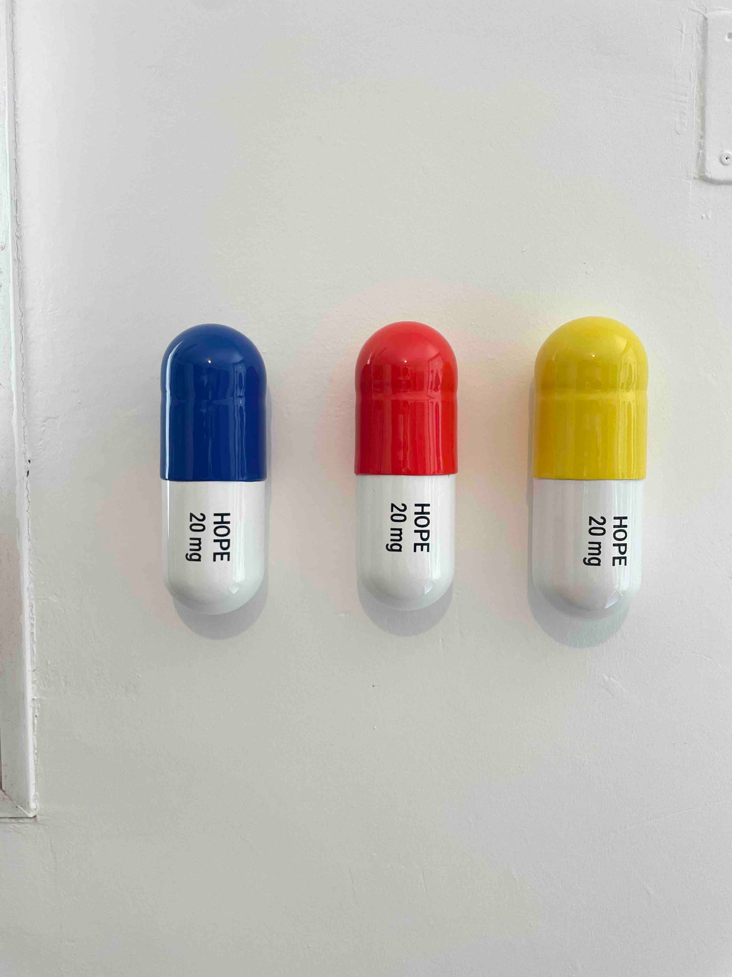 Hope pill Set - Orange, blue and yellow