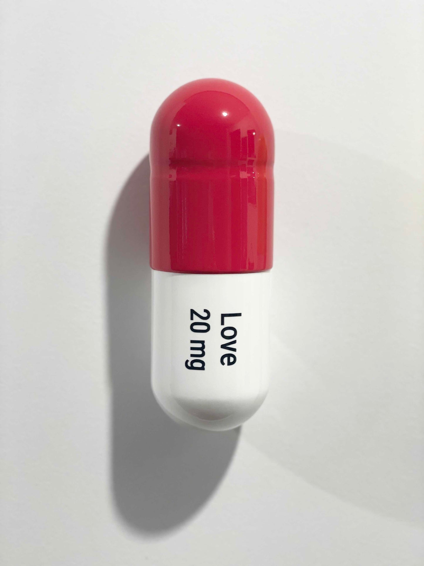 20 MG Love pill Combo (red, yellow, white) - figurative sculpture