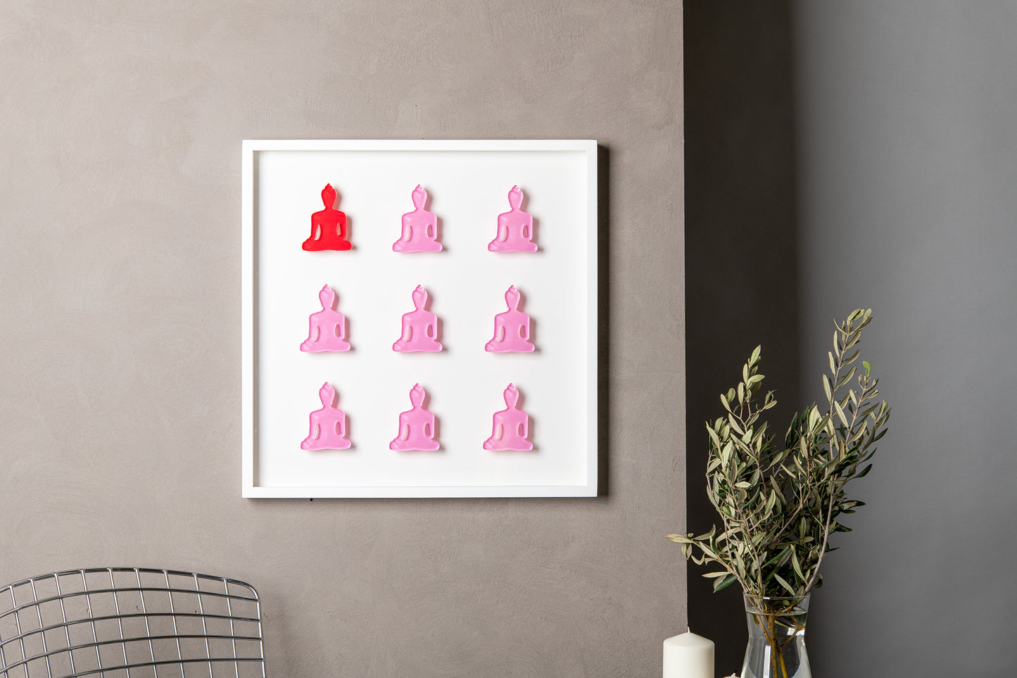 Buddha wall art - Nine No 10