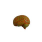 Ceramic Brain  Mustard Yellow Wall Sculpture