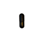 Ceramic Happy Pill - Matte Black and Gold