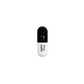 Ceramic Happy Pill - Black and White