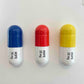 Hope pill Set - Orange, blue and yellow