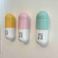 20 MG Love pill Combo (mint green, yellow and light pink) - figurative sculpture