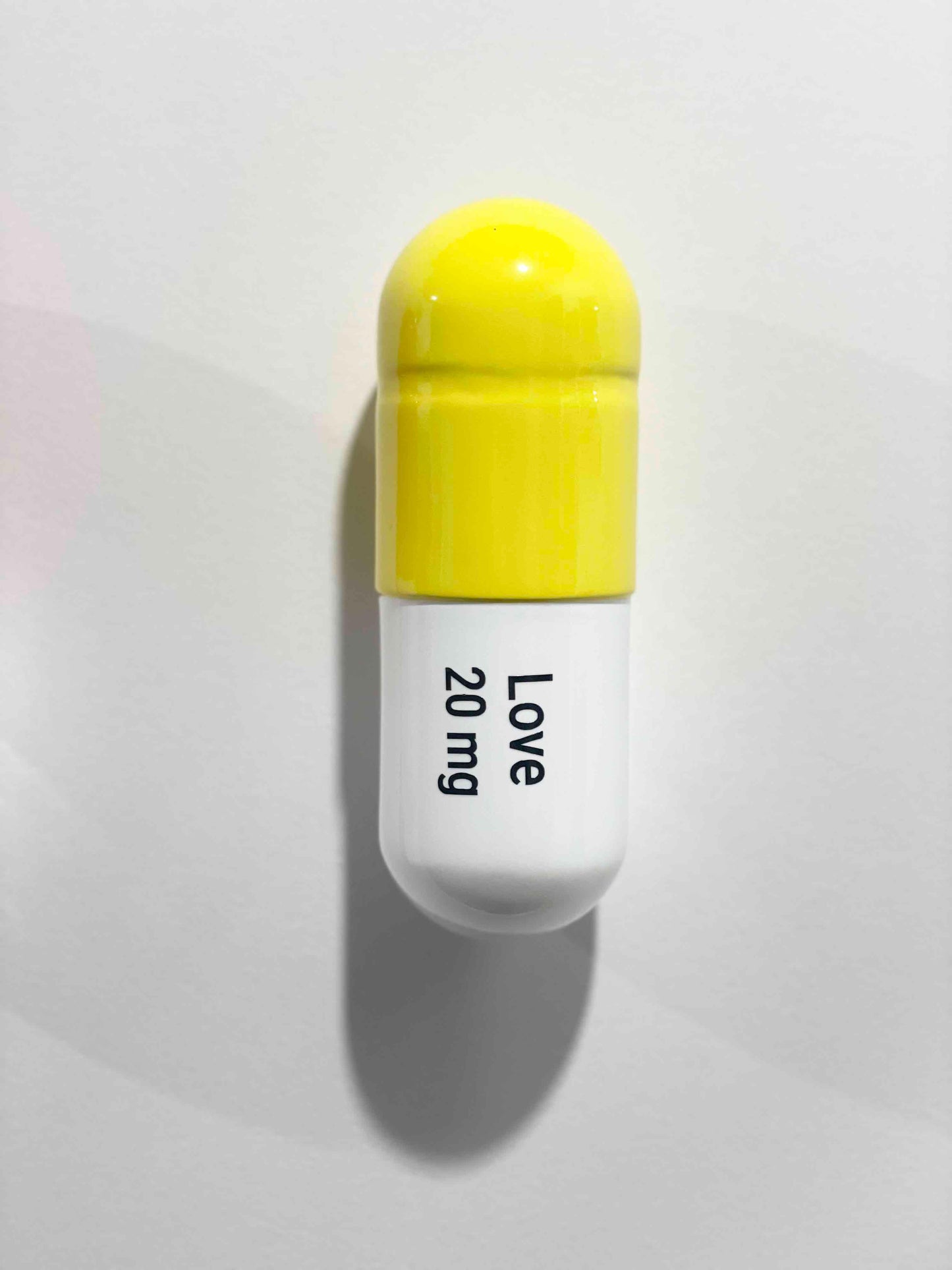 20 MG Love pill Combo (red, yellow, white) - figurative sculpture