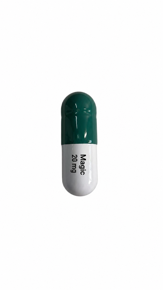 Magic pill 20 MG - Green and white