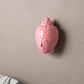 Ceramic Buddha Head Sculpture - Light Pink