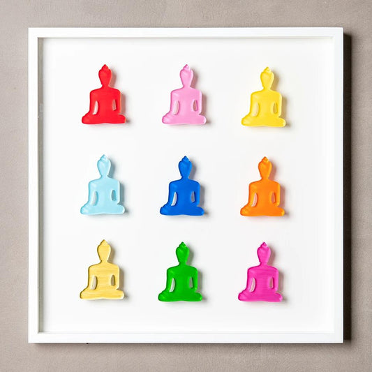 Buddha wall art - Nine No 1