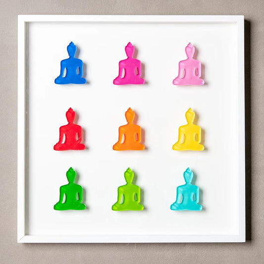 Buddha wall art - Nine No 2