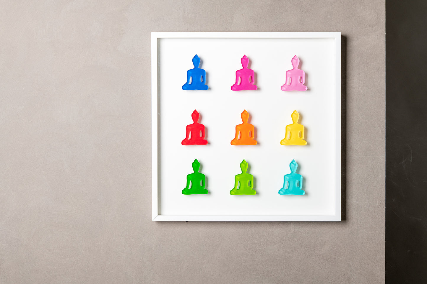 Buddha wall art - Nine No 2