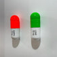 Happy Love pill Set - Neon Orange, Neon Green