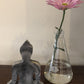 Buddha statue set of 3 - Concrete, Black and White