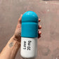 Ceramic Love Pill - Turquoise and White