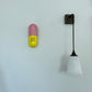 Ceramic Love Pill - Light Pink and Yellow