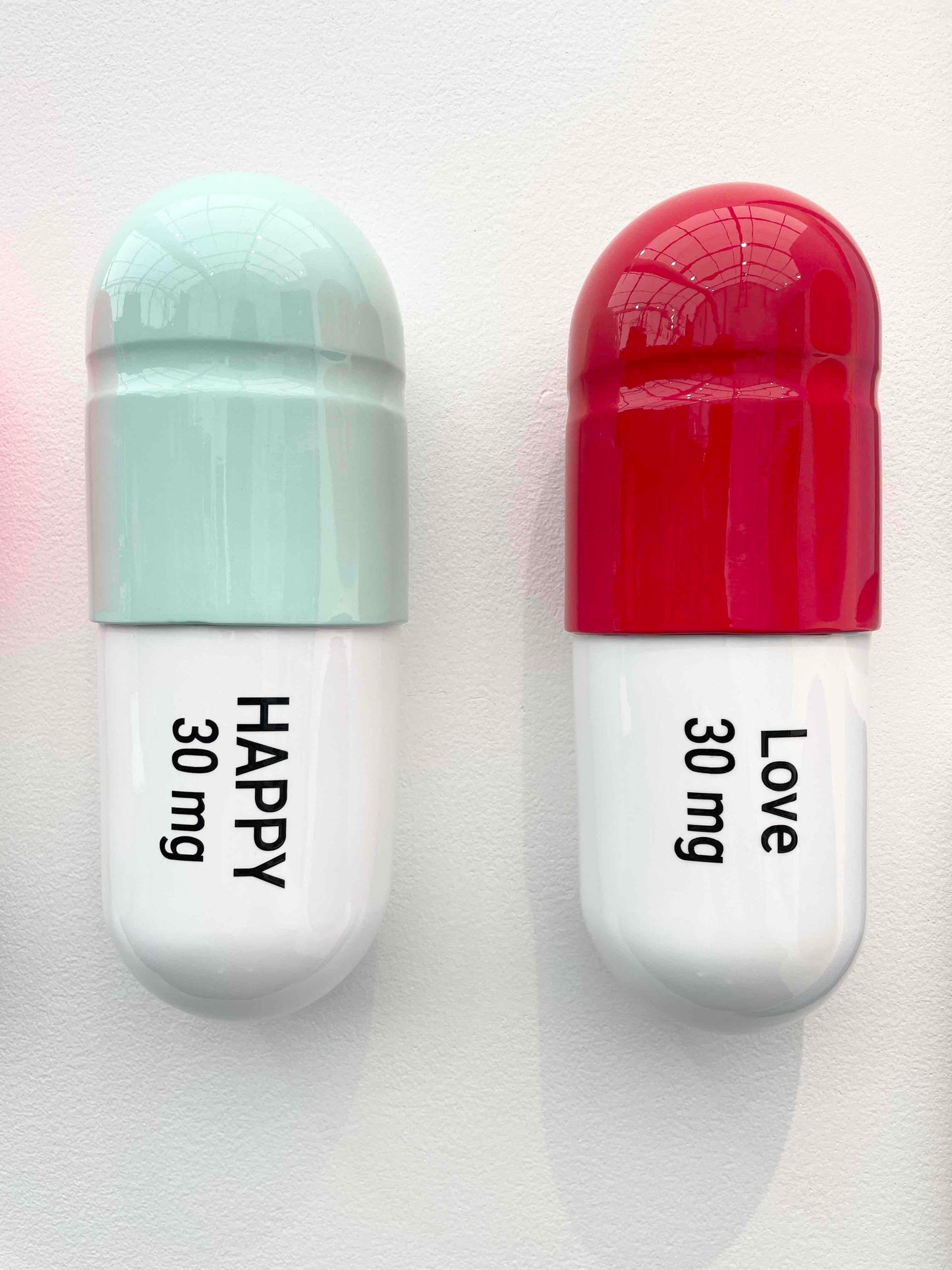 Large Happy Love pill Combo (Mint green, pink, red) 30 mg