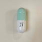 Ceramic Love Pill 30 mg - Mint Green and White