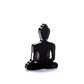 Buddha statue set of 3 - Concrete, Black and White