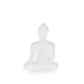 Buddha statue set of 3 - White, Red and Pink